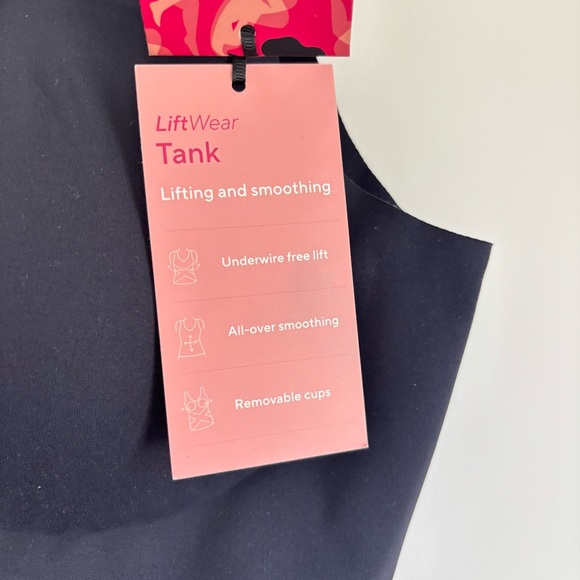 NWT Honeylove Liftwear Black Shaping Tank 2X - Picture 6 of 9